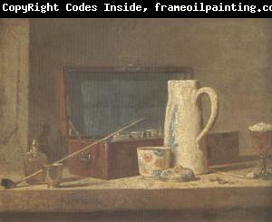 Jean Baptiste Simeon Chardin Smoking Kit with a Drinking Pot (mk05)